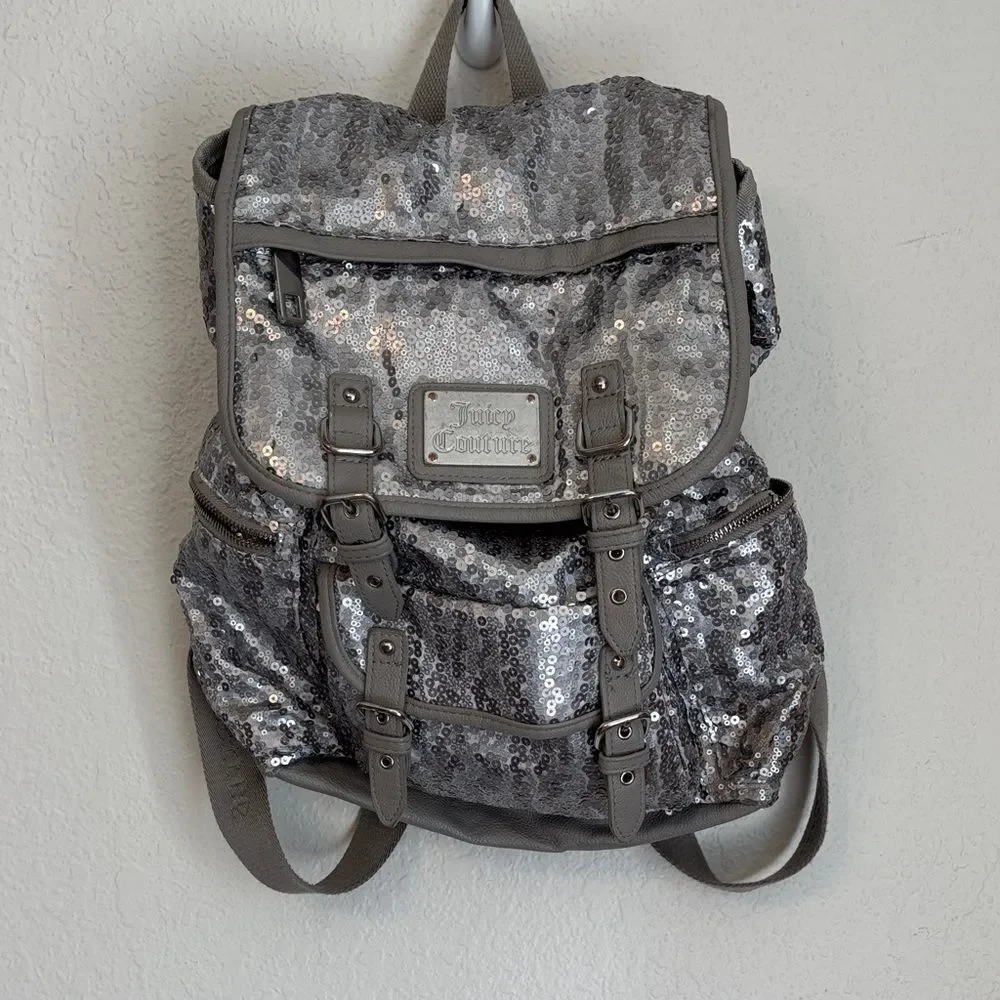 Juicy Couture Y2K Sequin Backpack